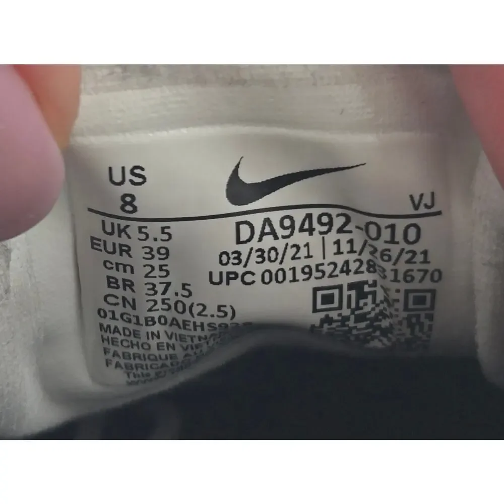 Nike Air Zoom SuperRep 3 Womens 8 Black HIIT Training Shoes DA9492-010
